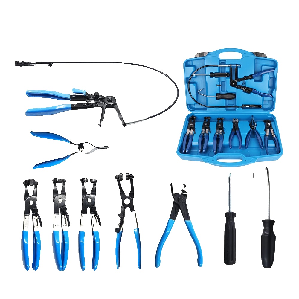 Schlauchschellen-zangen Set, 9-teilig, Flexibles Design, 9stück
