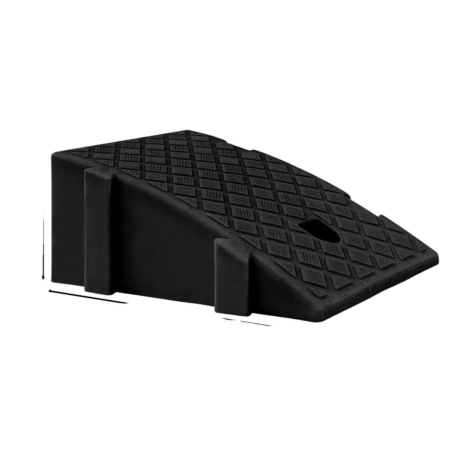 Kerb-rampen, Hohe Tragfähigkeit, Langlebiges Design, Schwarz
