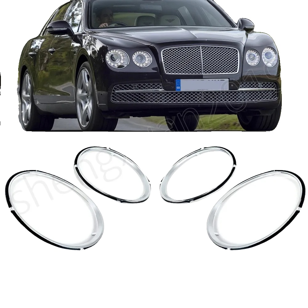 Scheinwerferabdeckungsrahmen, Hochwertiger Kunststoff, Spezifische Passform Für Scheinwerferverkleidung, Entworfen Für Bentley Flying Spur