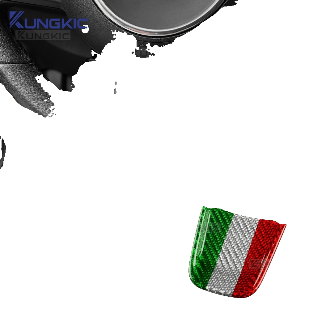Innenverkleidung, Echtes Hart-carbonfaser, Maßgeschneidert Für Fiat 500, Unterseite Tricolor