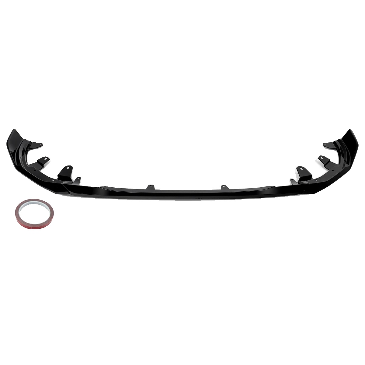 Frontstoßstangen-splitterlippe, Glänzende Schwarze Oberfläche, Aerodynamisches Design, Glänzend Schwarz
