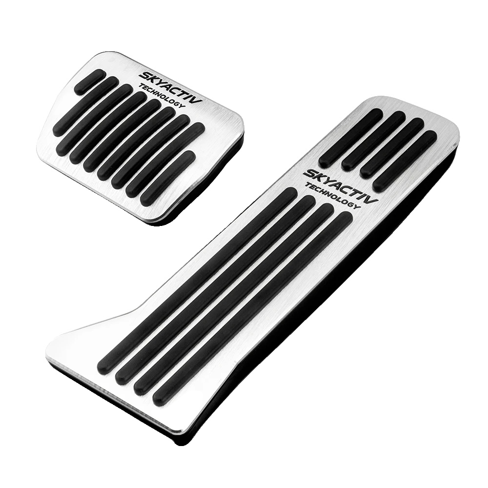 Pedalzubehör, Langlebiges Material, Verbesserten Fahrkomfort, At 2 Stück Silber