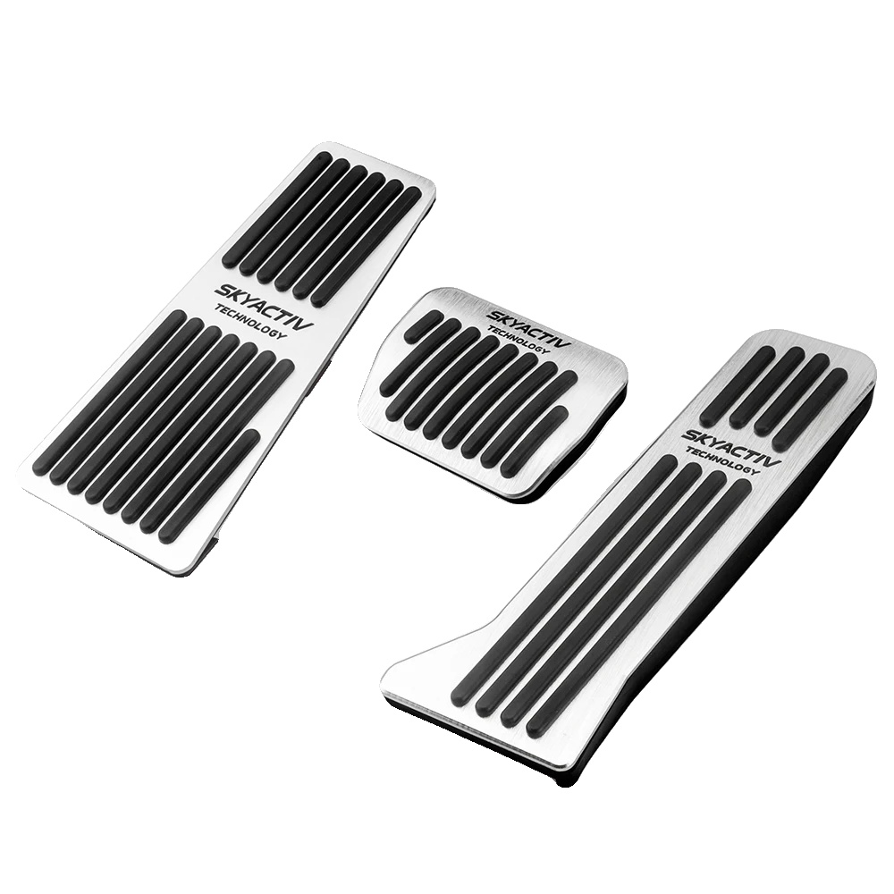 Pedalzubehör, Langlebiges Material, Verbesserten Fahrkomfort, Lhd At 3 Stück Silber