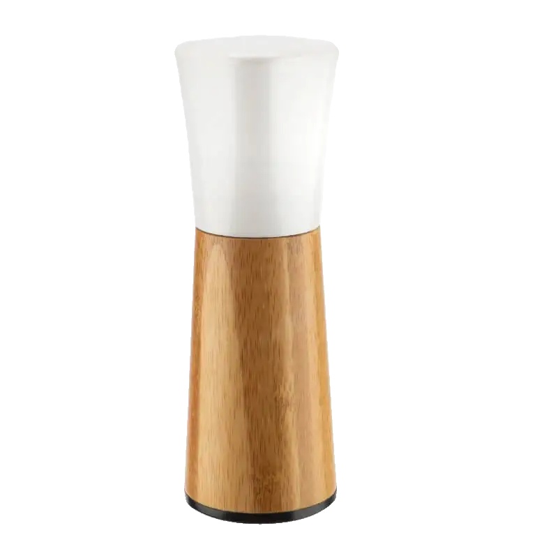 Salzmühle Handmühle, Langlebiger Keramikmahlmechanismus, Höhe 15 Cm, Durchmesser 5 Cm, Einstellbare Mahlgrade, Ce / Eu Zertifiziert