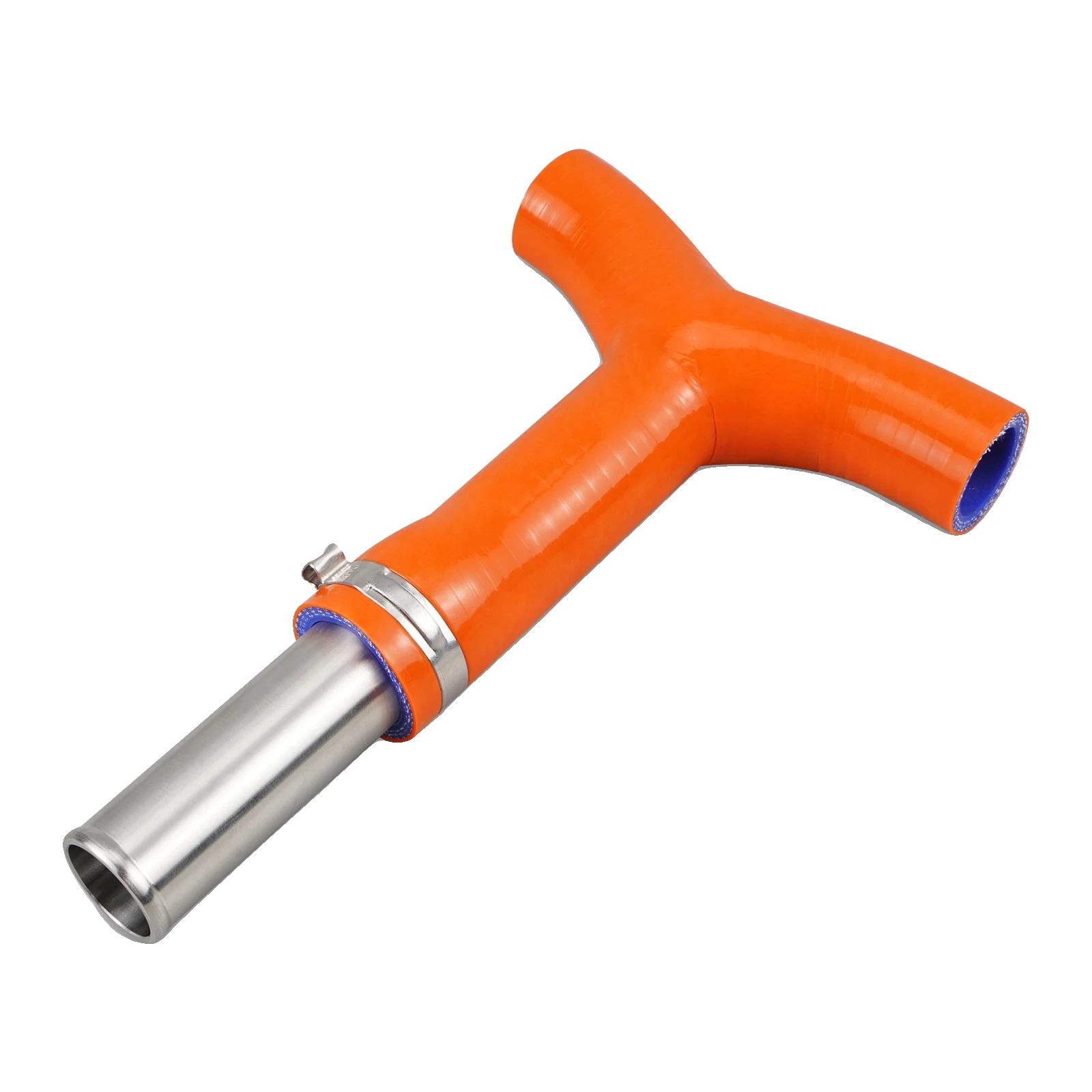 T-stück Kühlschlauch-kit, Verbesserter Kühlmittelfluss, Robustes Silikon-design, Orange