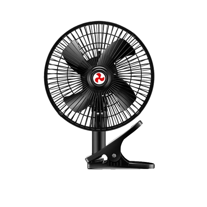 Clip-on Ventilator, Kompaktes Design, Einstellbare Ventilatorgeschwindigkeit, 24v8 Zoll 4 Blätter