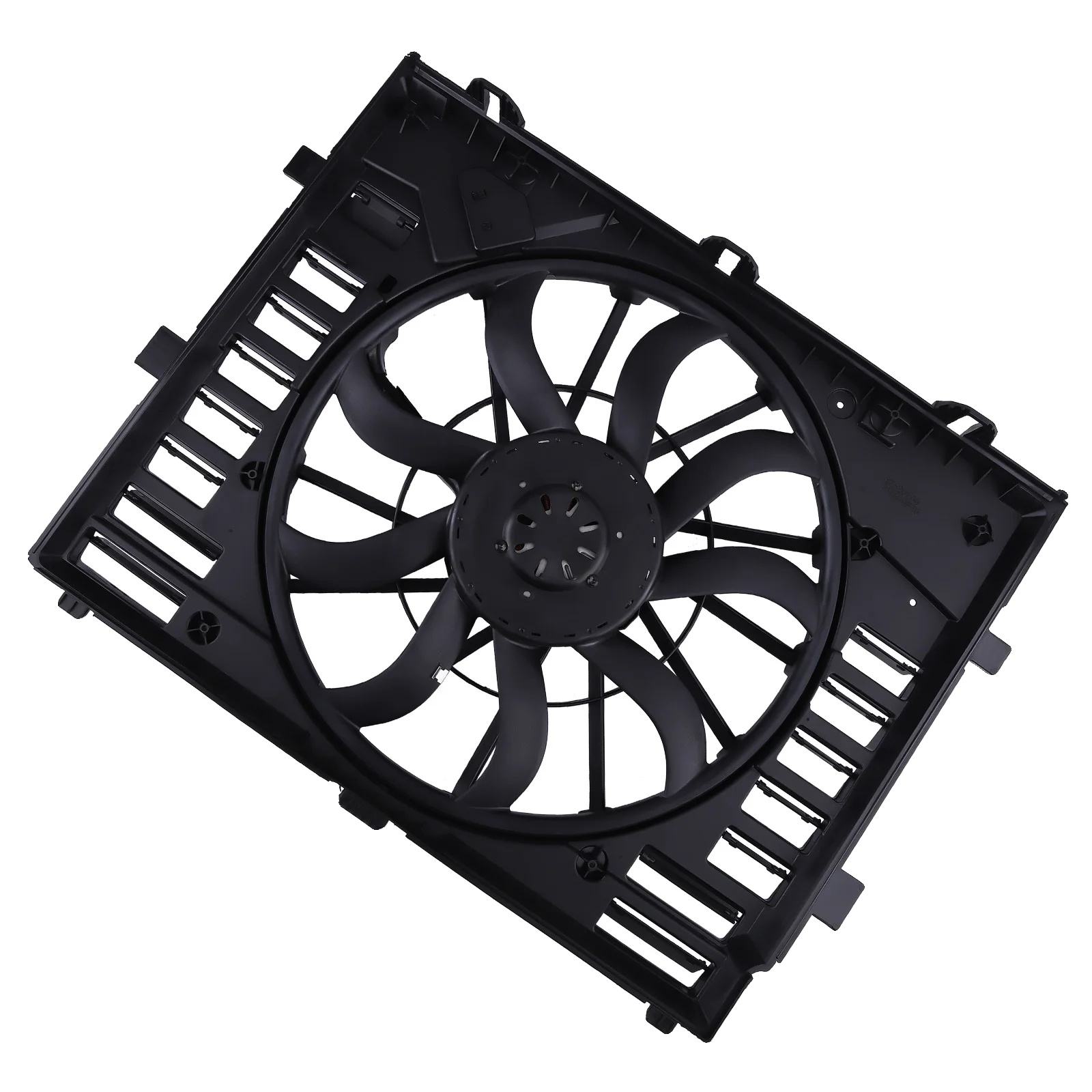 Kühlventilator, Hochleistungsplastik, 12 X 12 X 3 Zoll, Kompatibel Mit Porsche Cayenne 2011-2018, Effiziente Kühlung, Direkter Ersatz