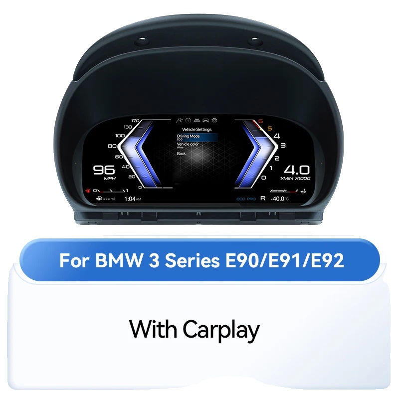 Digitales Instrumentencluster, 10-zoll-display, Anpassbare Ui-stile, Mit Carplay