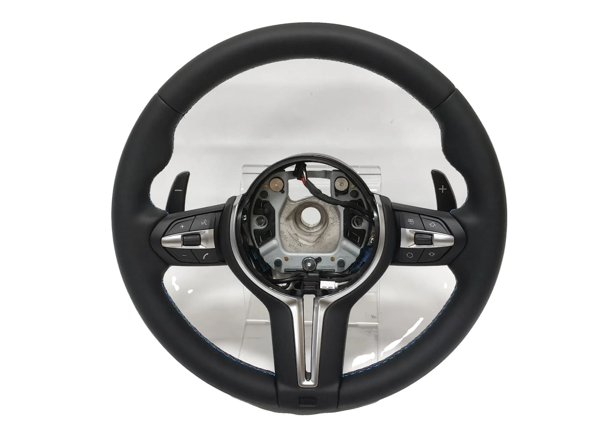 Lenkrad, Premium Perforiertes Leder, Schaltwippen, E90 Keine Airbags