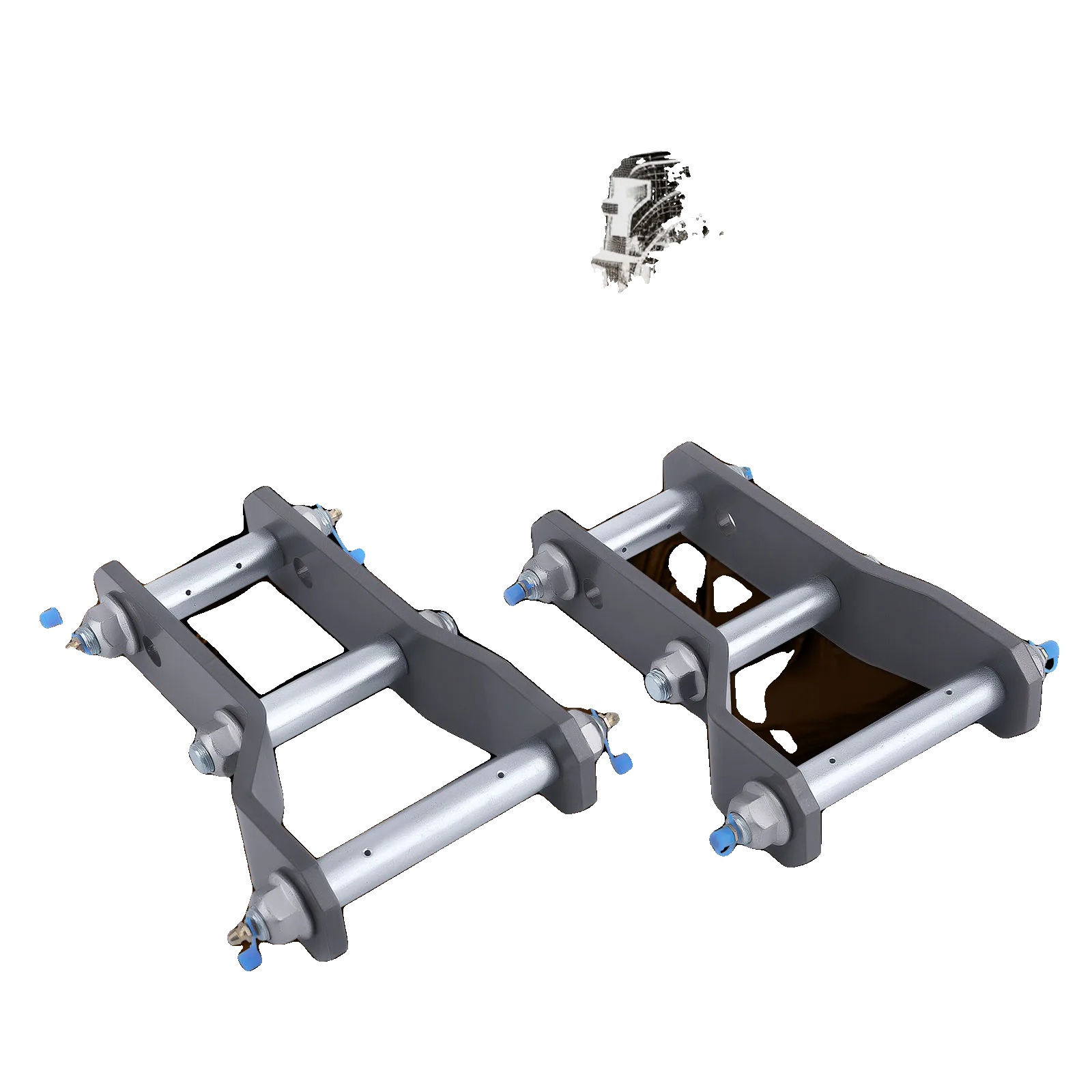Erweiterte Hebeösen, 2 Zoll Hub, Stahlmaterial, Kompatibel Mit Ford Ranger Und Mazda Bt50, Schmierbares Design, Korrosionsbeständig