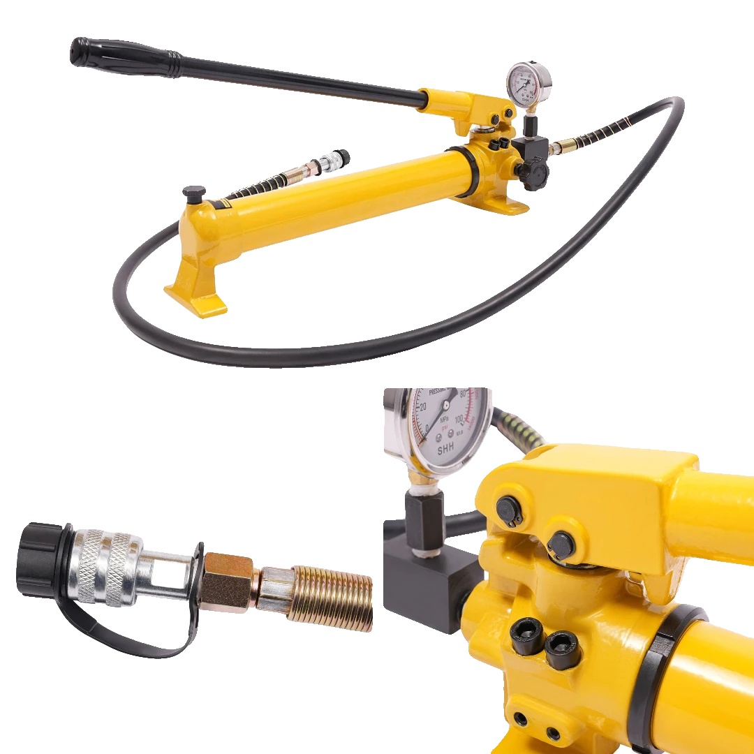 Hydraulikpumpe, 700cc Reservoir, Kolbenpumpendesign, Ce-zertifiziert, 2-stufen-ausgang, Manuelle Bedienung