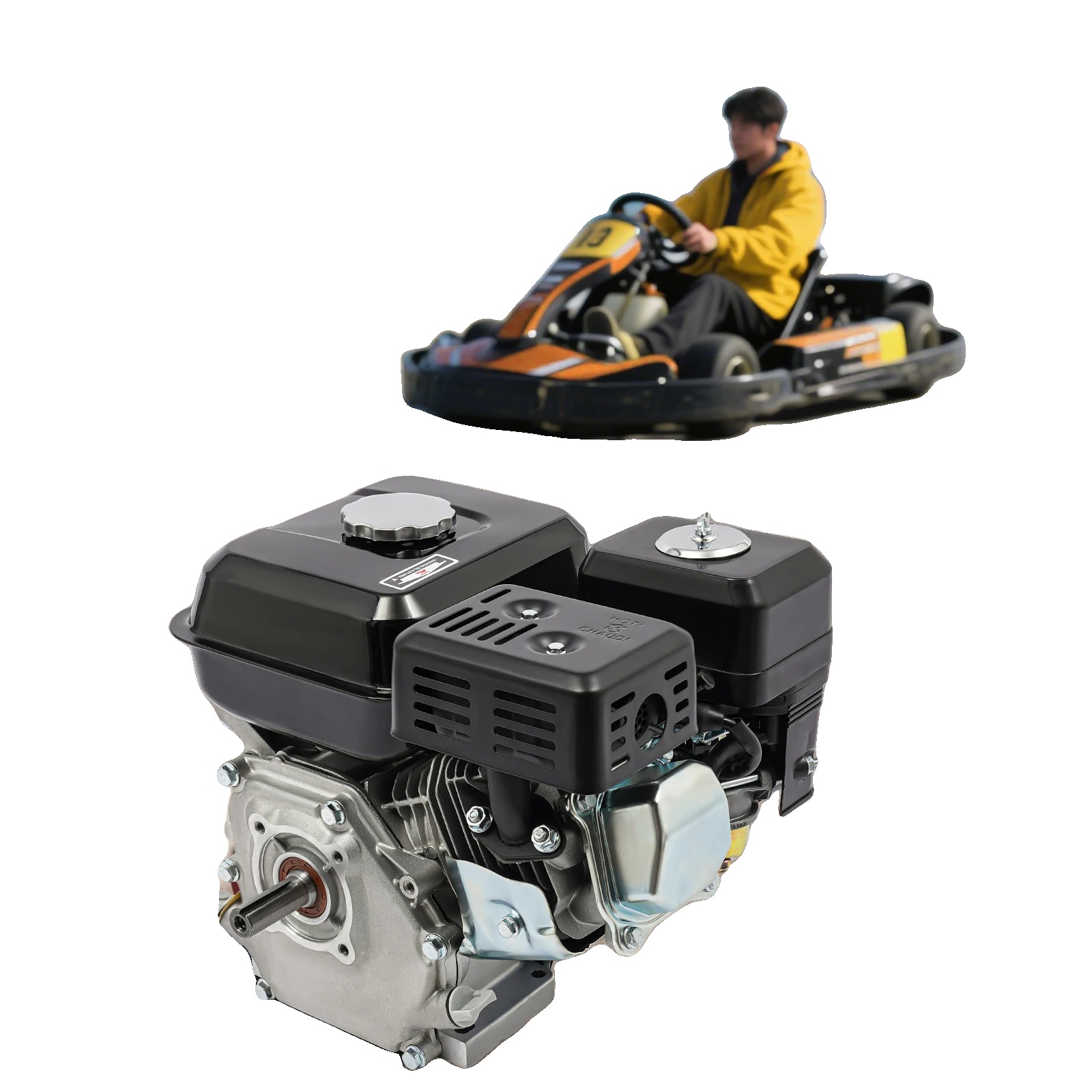 Benzinmotor, 212 Ccm, 7,5 Ps, 3600 U/min, Luftgekühlt, Einzylinder