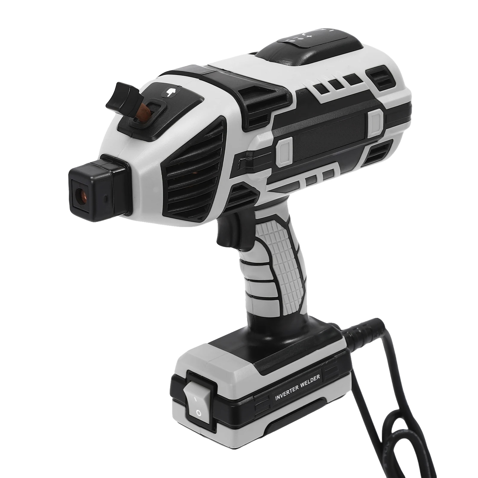 Schweißmaschine, 6 Variable Stromstärken, Tragbares Design, Grau