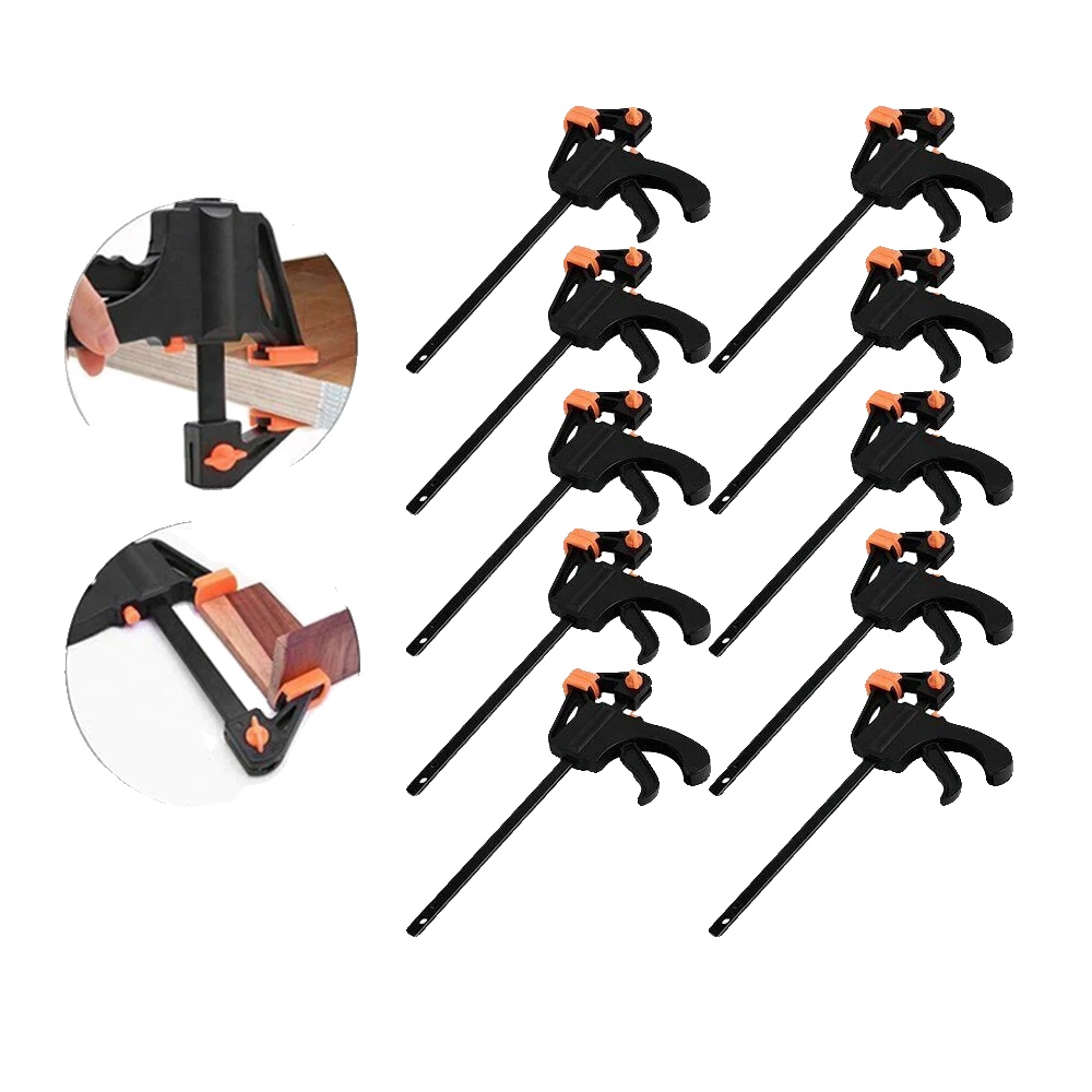 Einhand-schnellspanner, Gewicht: 71g, Material: Kunststoff, Typ: Einhandklemme, Funktion: Schnellverschluss, Polstertyp: Weiches Pvc