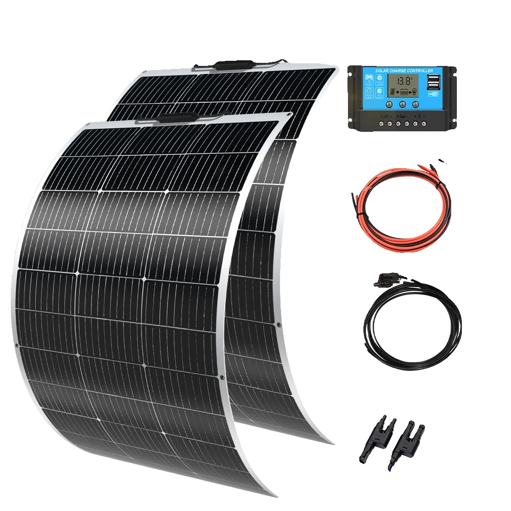 Solarpanel, Wasserdichtes Design, Hohe Effizienz, 300w 12v24v Kit W