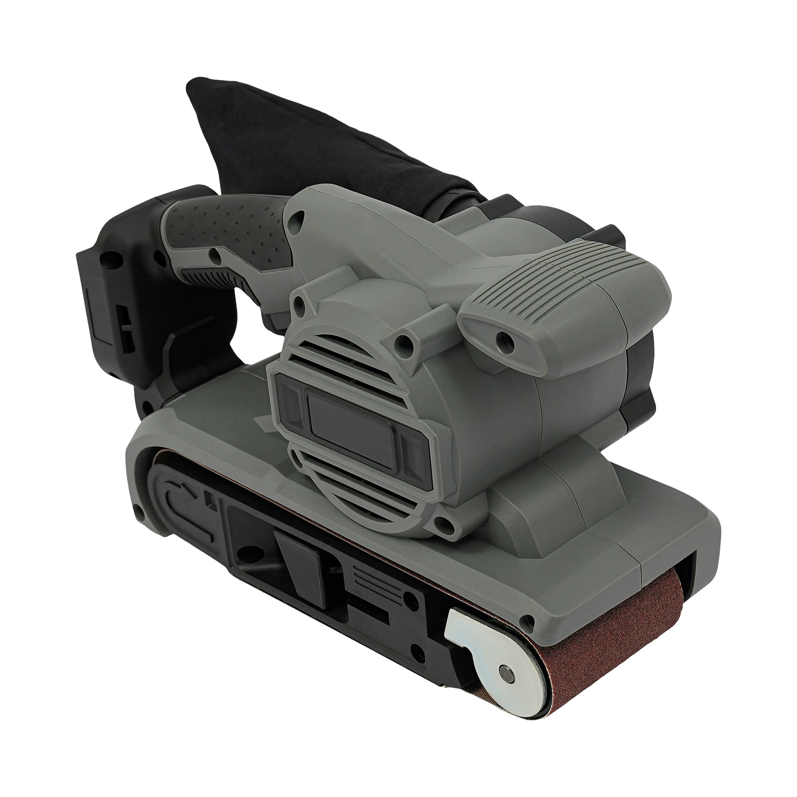 Akku-bandschleifer, 1200w Bürstenloser Motor, 6-stufig Einstellbar, Schwarz