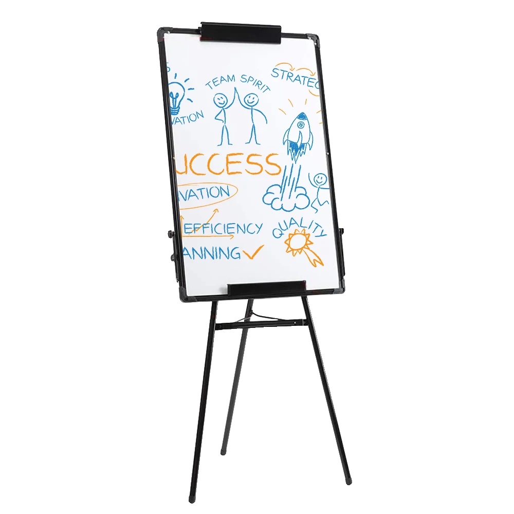 Whiteboard, Magnetisch, Höhenverstellbar, Option 1