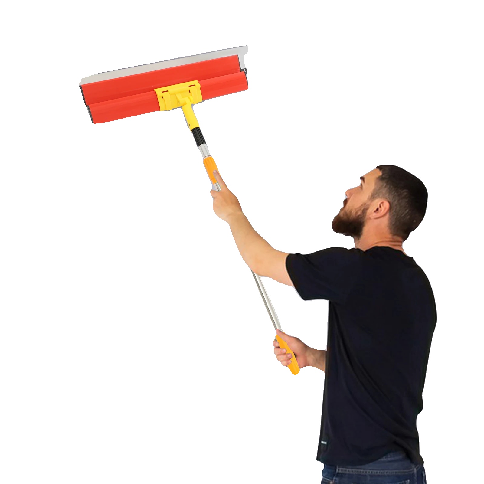 Schaber-werkzeug, Edelstahlklingen, 4 Größen Verfügbar, Teleskopstangenlänge: 80-130 Cm, Klingenstärke: 0,35 Mm, Verpackungsgröße: 95x22x8,8 Cm