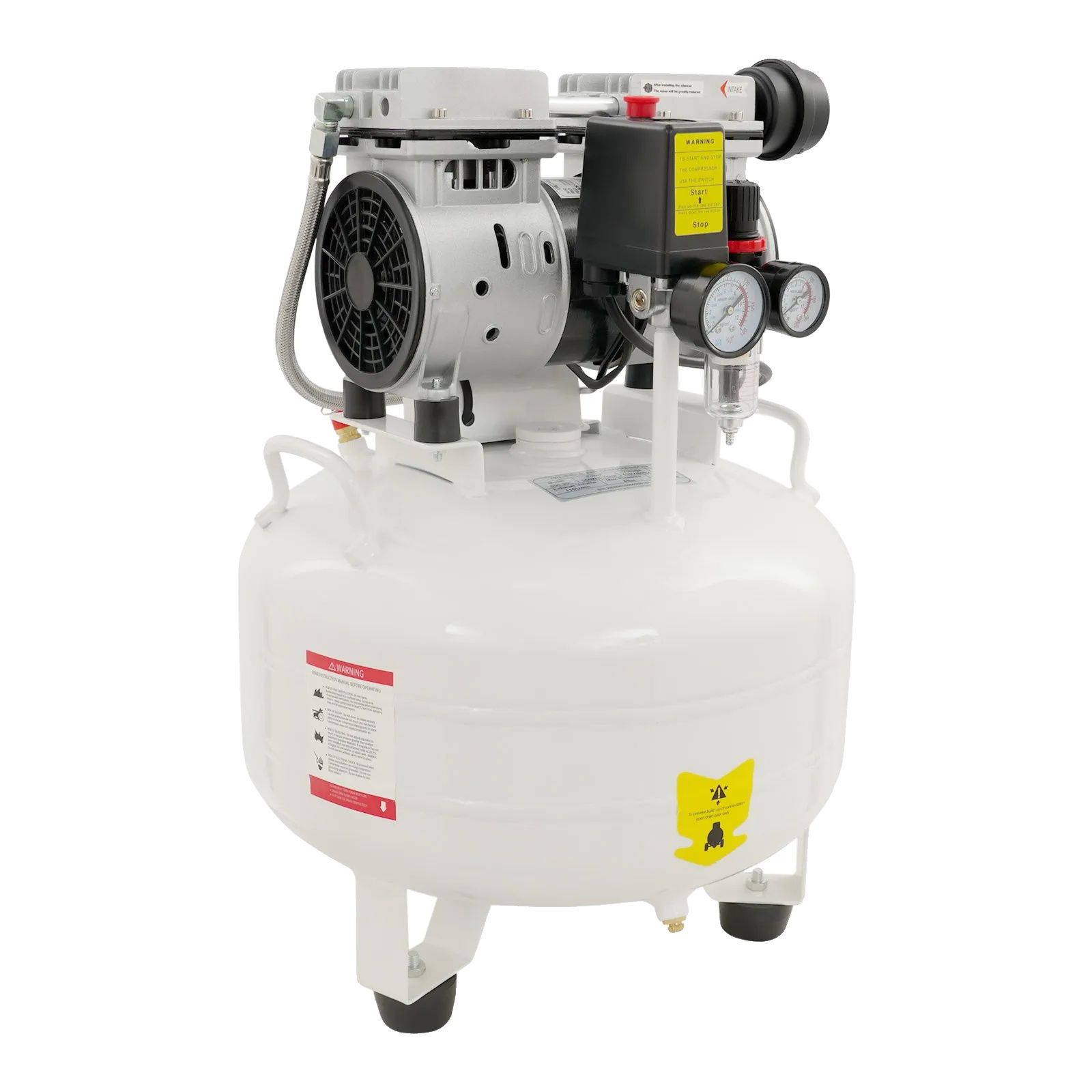 Luftkompressor, 550w, 30l Tankinhalt, 8 Bar Maximaldruck, 220v Spannung, 2,4 A Strom