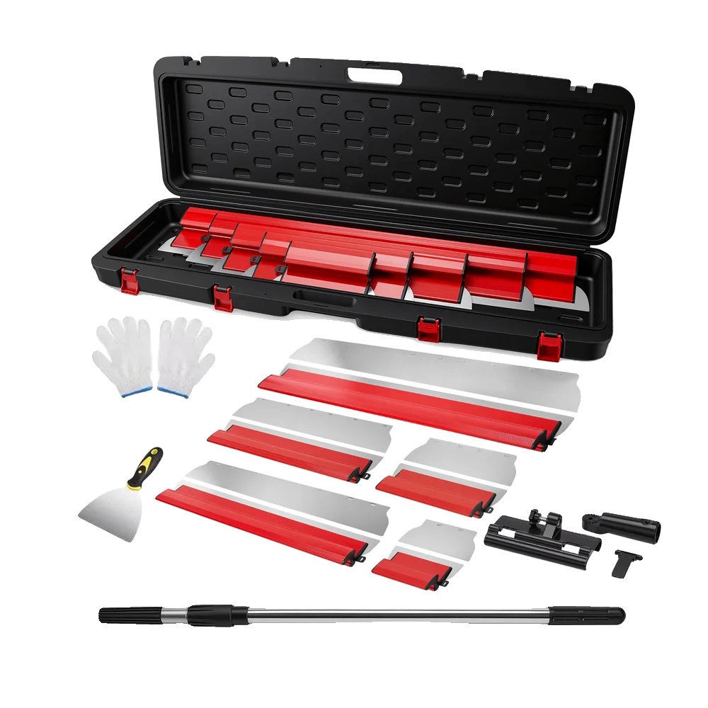 Abziehklingen-set, Edelstahlklingen, Ergonomischer Griff, 5 Stück Set