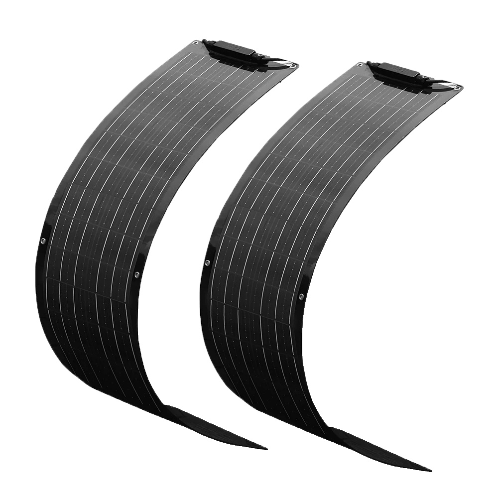 Flexibles Solarpanel, Hohe Effizienz 24%, Leichtes Design, 2pcs 50w
