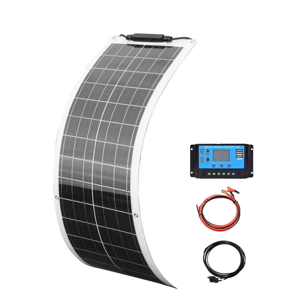Flexibles Solarpanel, Hohe Effizienz 24%, Leichtes Design, 12v50w Solarkit