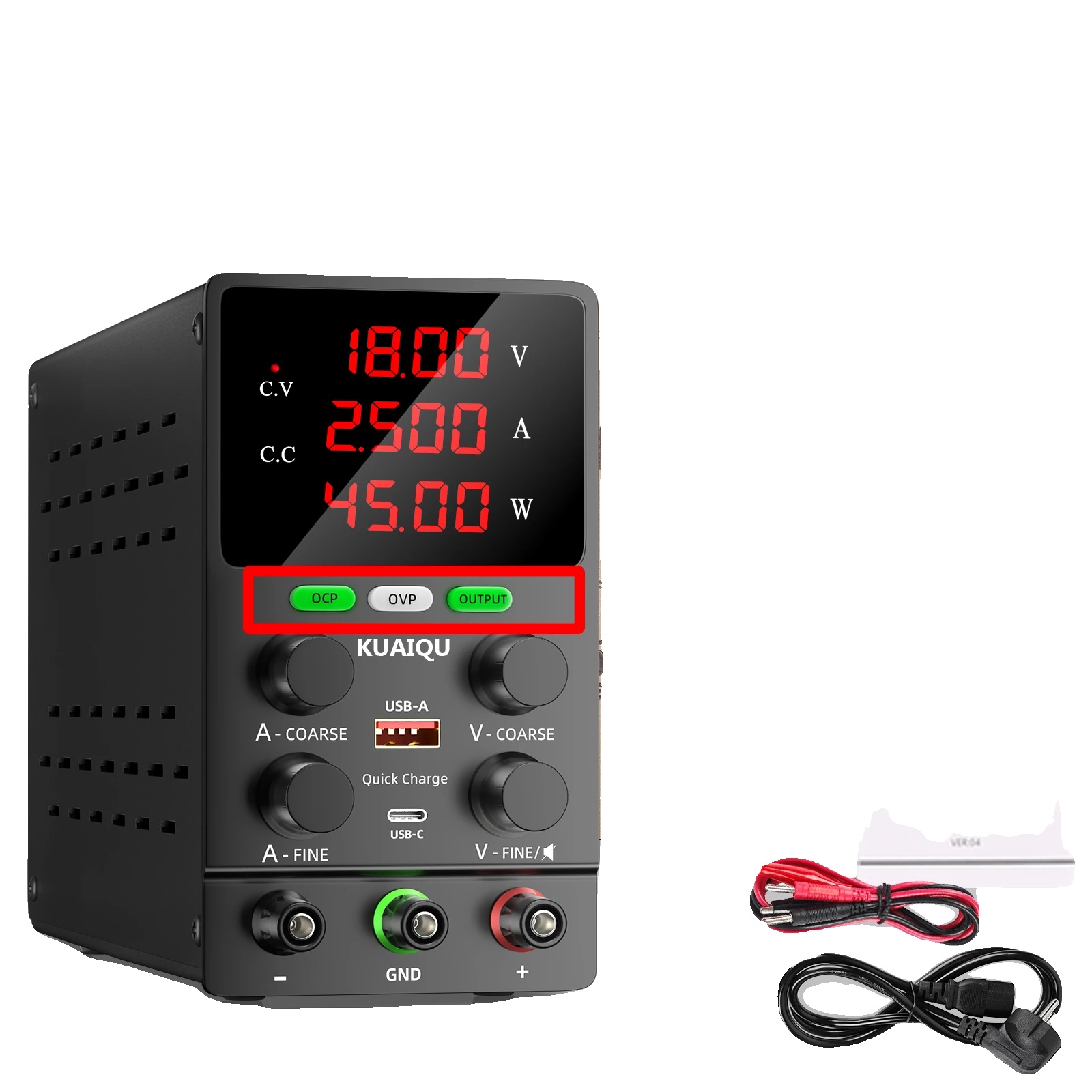 Stromversorgung, Spannung Einstellbar, Überstromschutz, 30v10a Ocp-ovp, 220v Eu Stecker-a