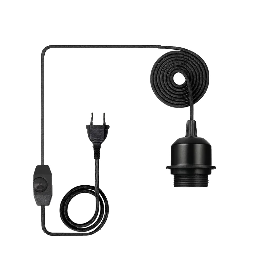 Lampensockel, Eisenmaterial, E27-fassungs-kompatibilität, Eu-stecker Dim