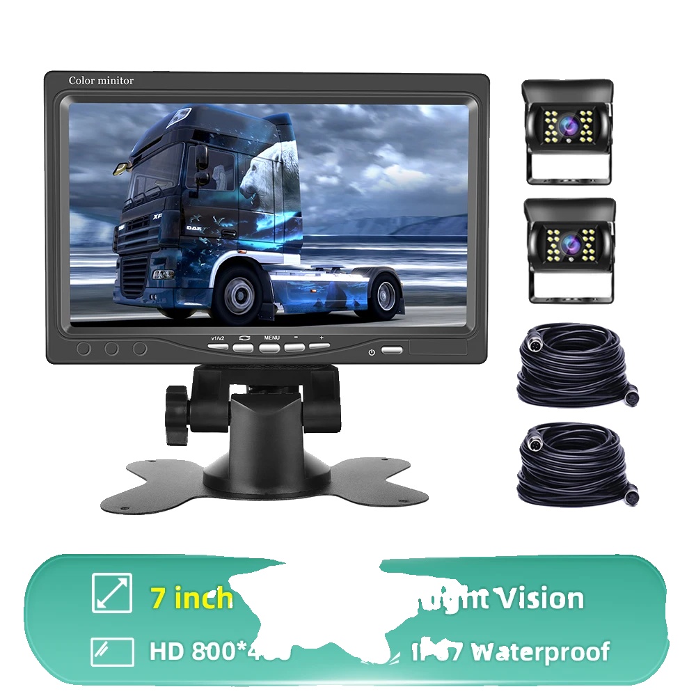 Auto-monitor, Rückansichtsfunktion, Hochauflösender Bildschirm, Monitor Mit 2 Kameras