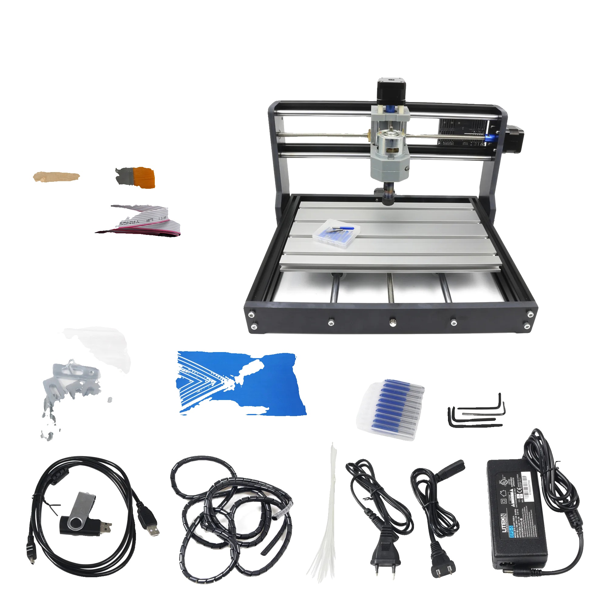 Cnc-lasermaschine Zum Gravieren, Offline-controller, 3-achsen-unterstützung, 3018 Pro Offline
