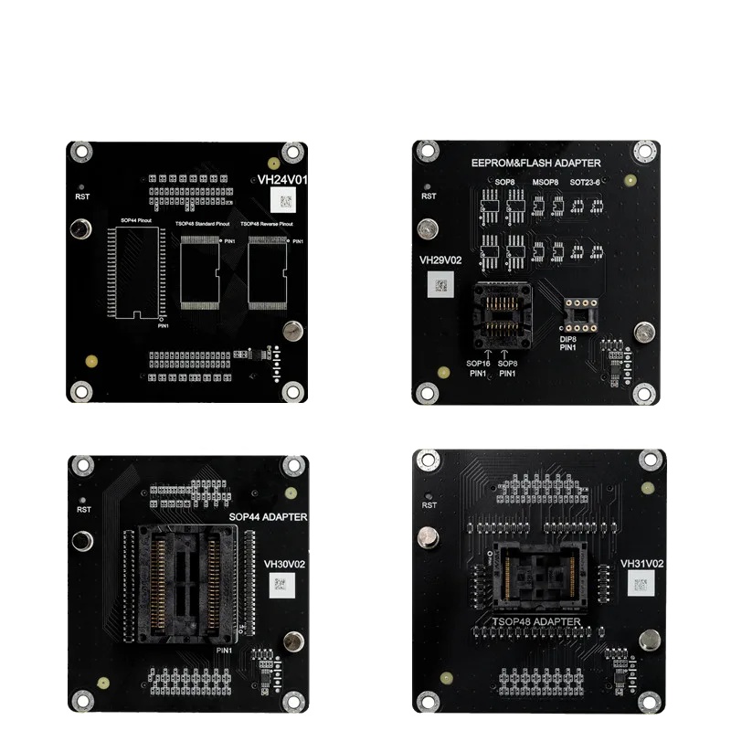 Multi-prog Programmieradapter, Sop44 Und Tsop48 Kompatibilität, Unterstützt Flash Und Eeprom, Alle 4 Typen Adapter