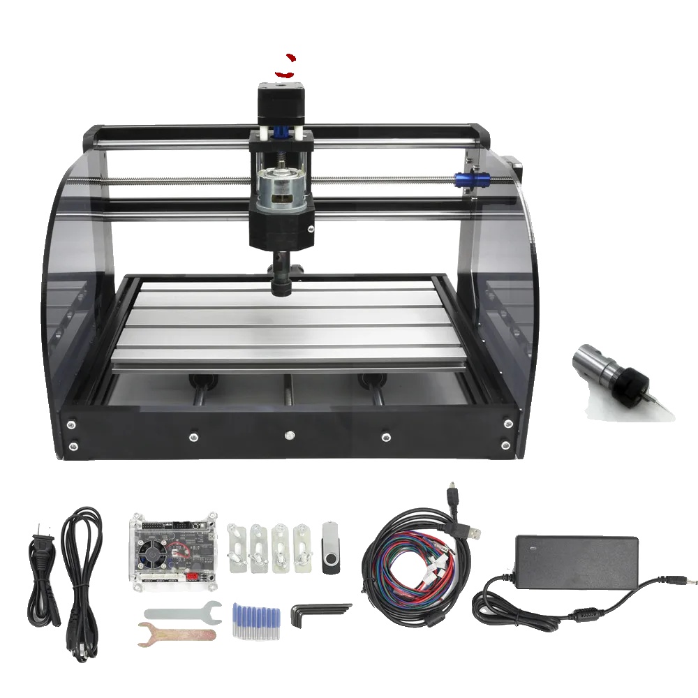 Cnc Router 3018 Pro Max, Desktop-design, Hochgeschwindigkeits-spindel 9000 U/min, Kein Controller, Füge 2.5w Laser Hinzu