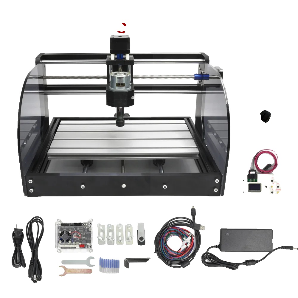 Cnc Router 3018 Pro Max, Desktop-design, Hochgeschwindigkeits-spindel 9000 U/min, Normaler Controller, Füge 5.5w Laser Hinzu