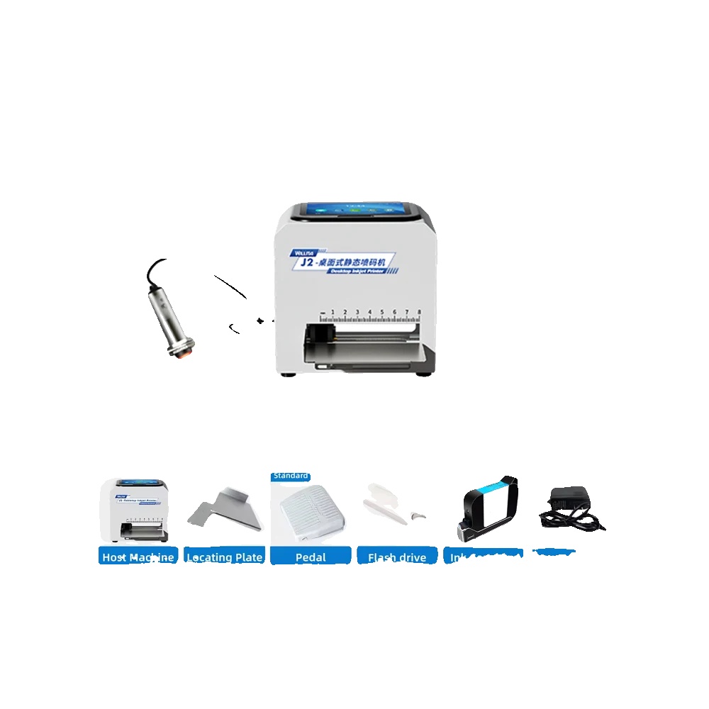 Automatische Codiermaschine, Kapazitiver Touchscreen, Edelstahlkonstruktion, J2 Photoelektrisch