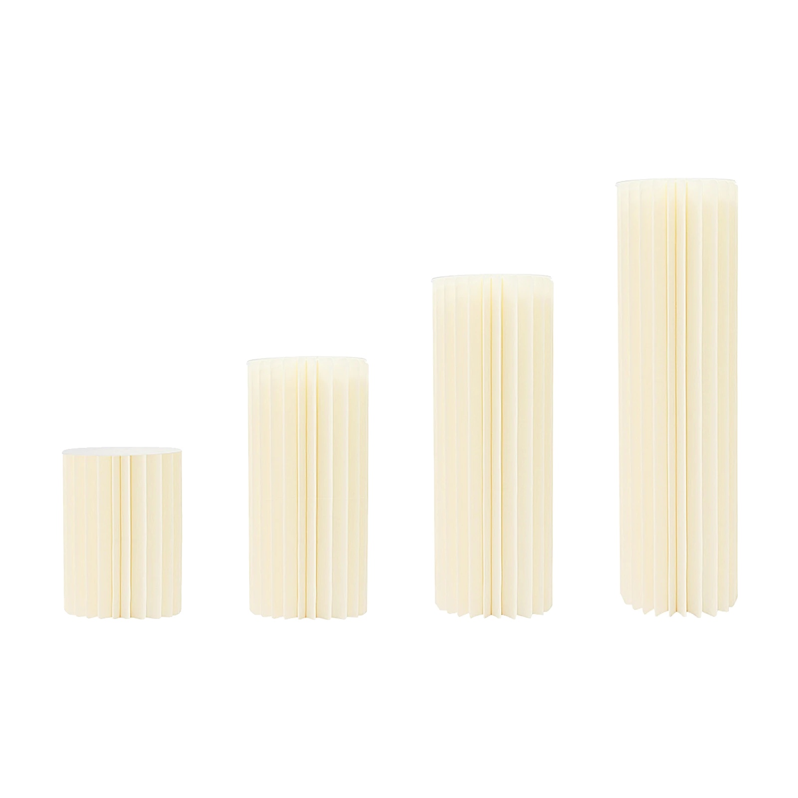 Blumenstand, Faltbares Design, Robuste Konstruktion, Milchig Weiß