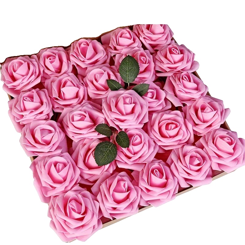 Künstliche Blumen, Vielseitig Für Veranstaltungen, Mit Integrierter Beleuchtung, Rosa