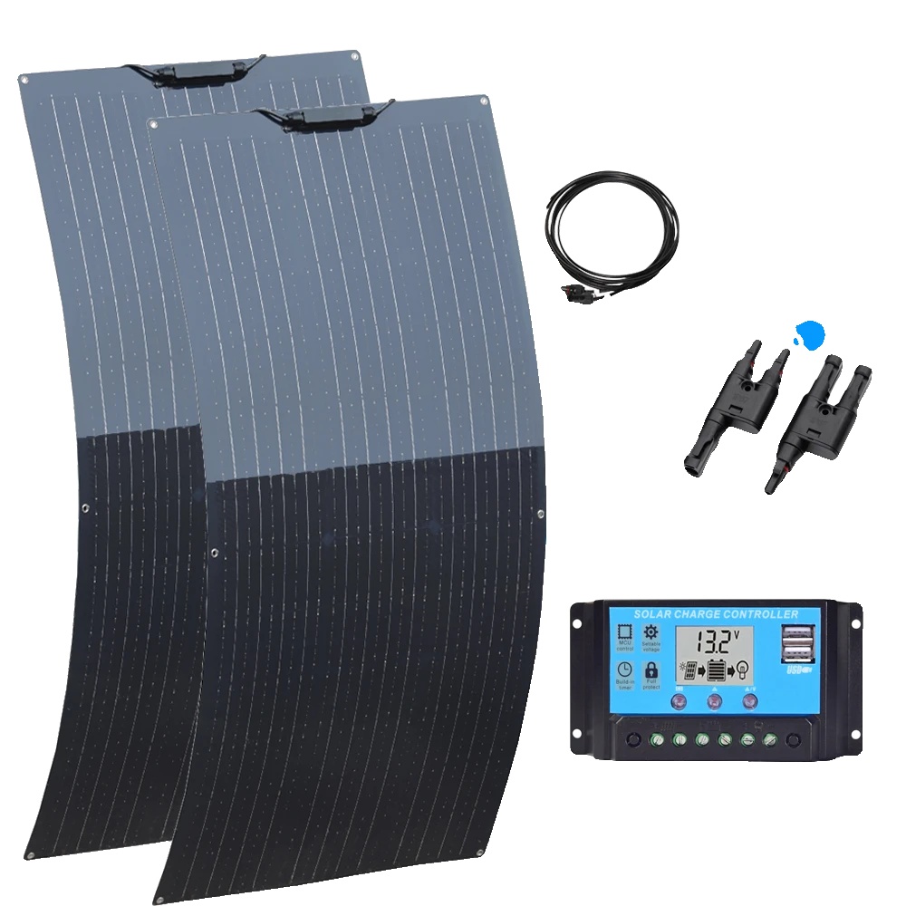 Solarmodul-kit, Effiziente Energieerzeugung, Vielseitige Anwendung, 240w 12v 24v 20a Kit