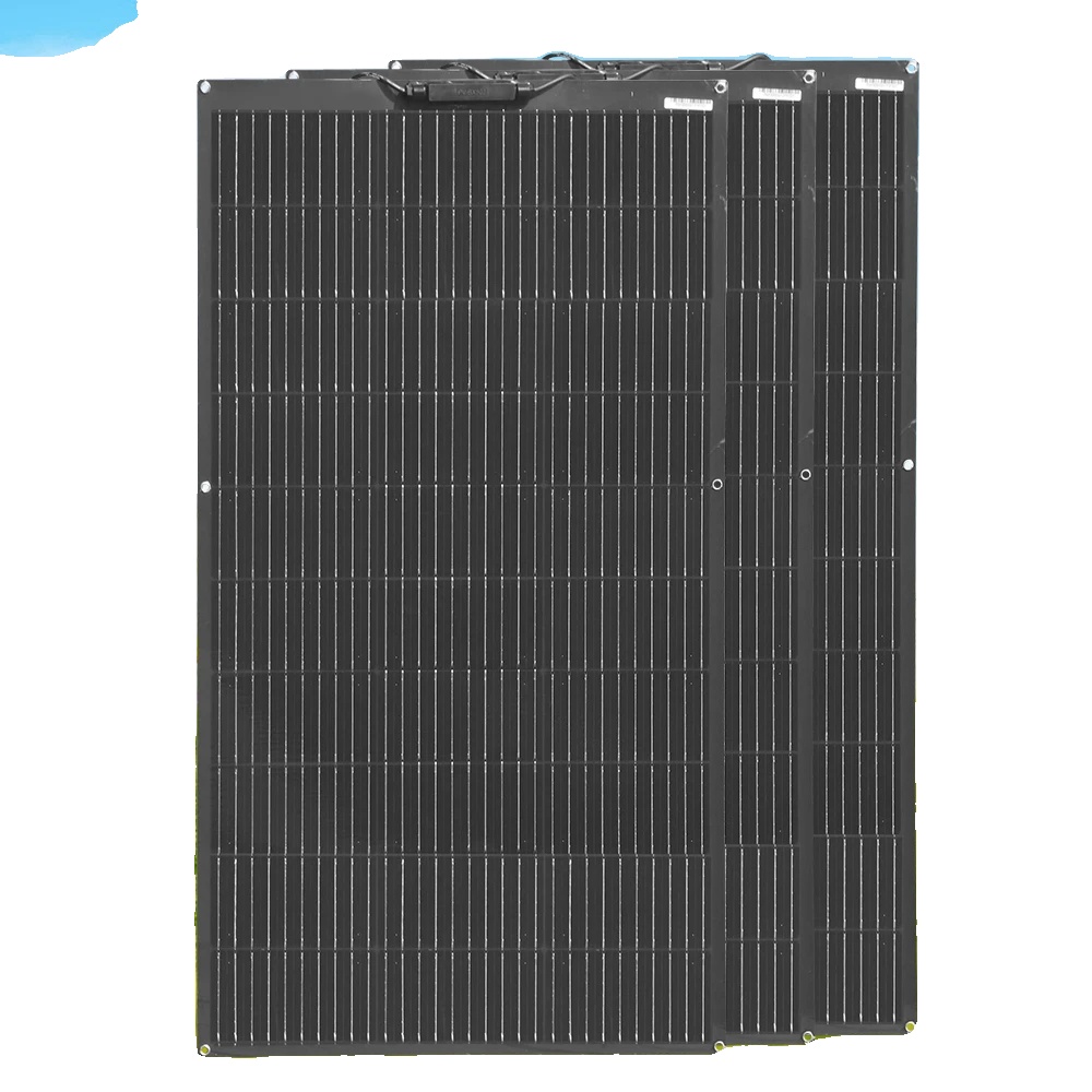 Solaranlagensystem, Hohe Effizienz, Flexibles Design, 3stk 100w