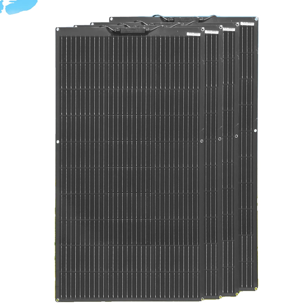 Solaranlagensystem, Hohe Effizienz, Flexibles Design, 4stk 100w
