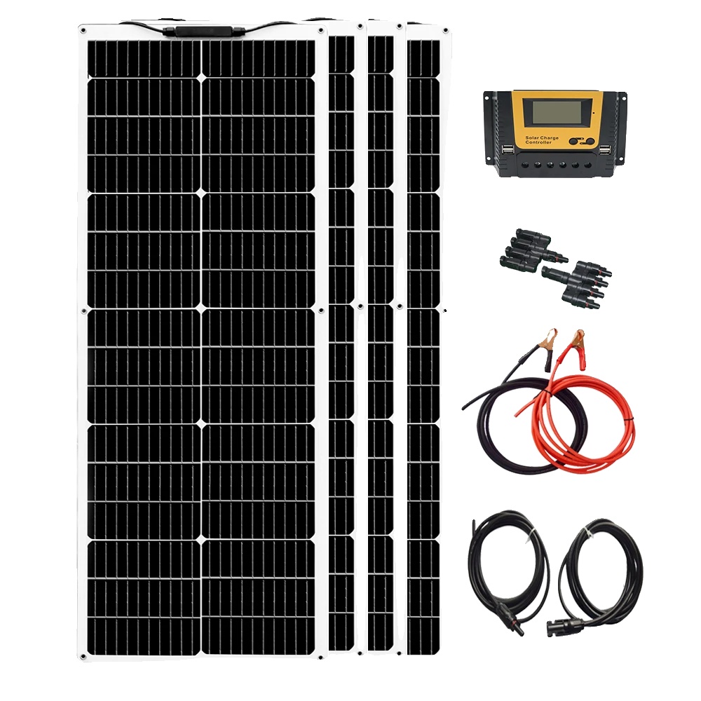 Solarpanel, Flexibles Design, Hohe Effizienz, 12v320w Solarkit