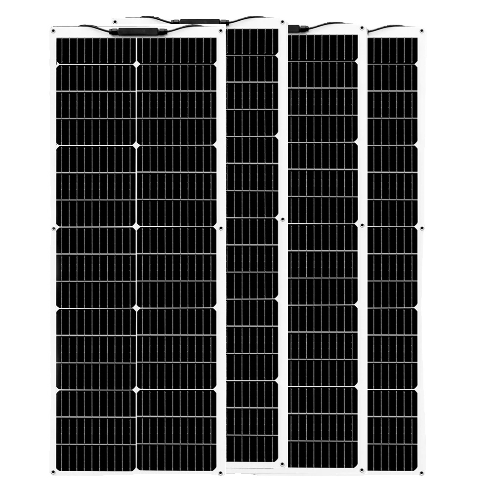 Solarpanel, Flexibles Design, Hohe Effizienz, 4stk 80w Solarpanel