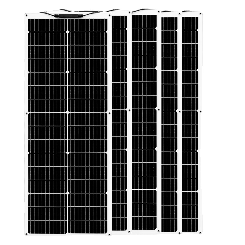 Solarpanel, Flexibles Design, Hohe Effizienz, 5stk 80w Solarpanel