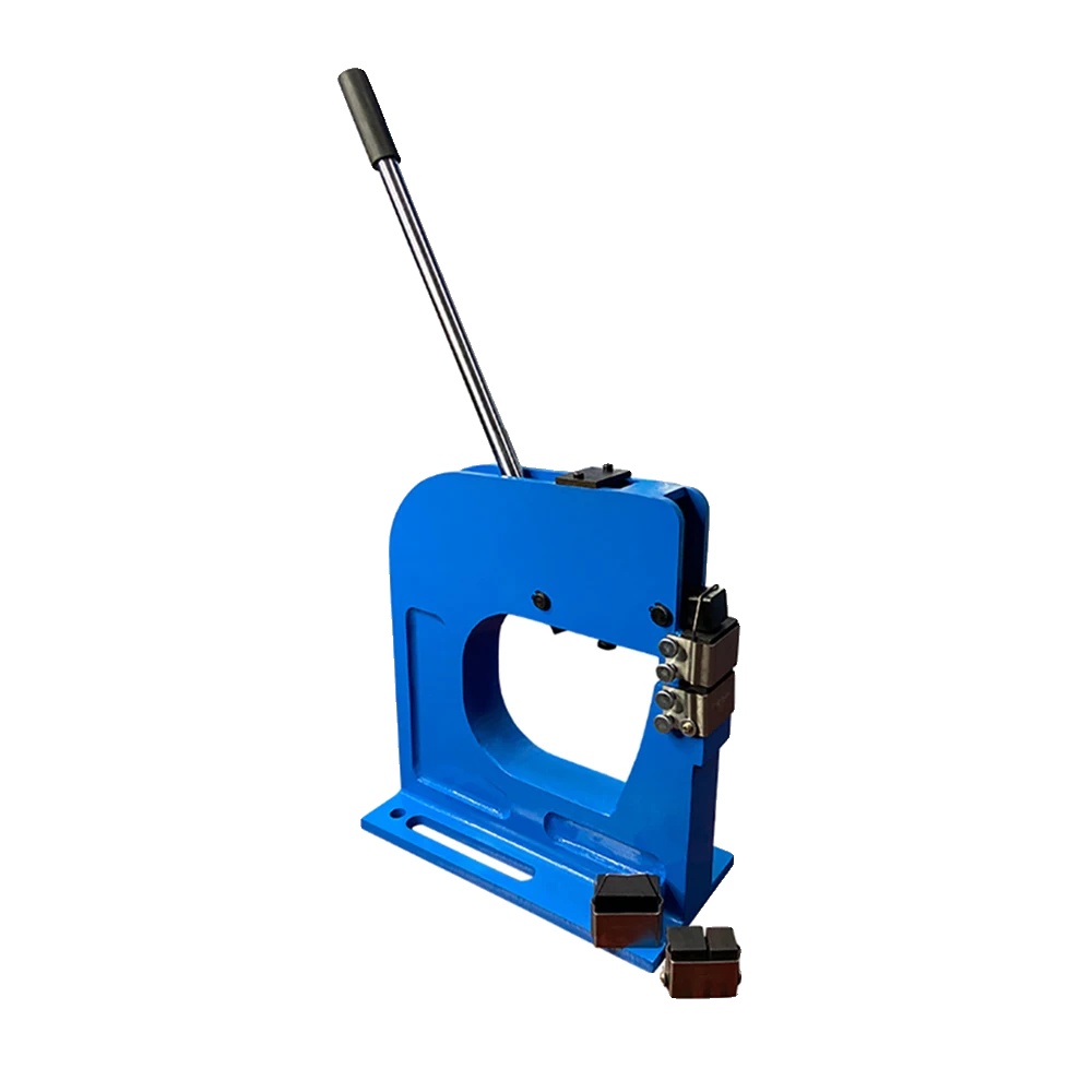 Biegemaschine, Manuelle Bedienung, Metallkonstruktion, Blau