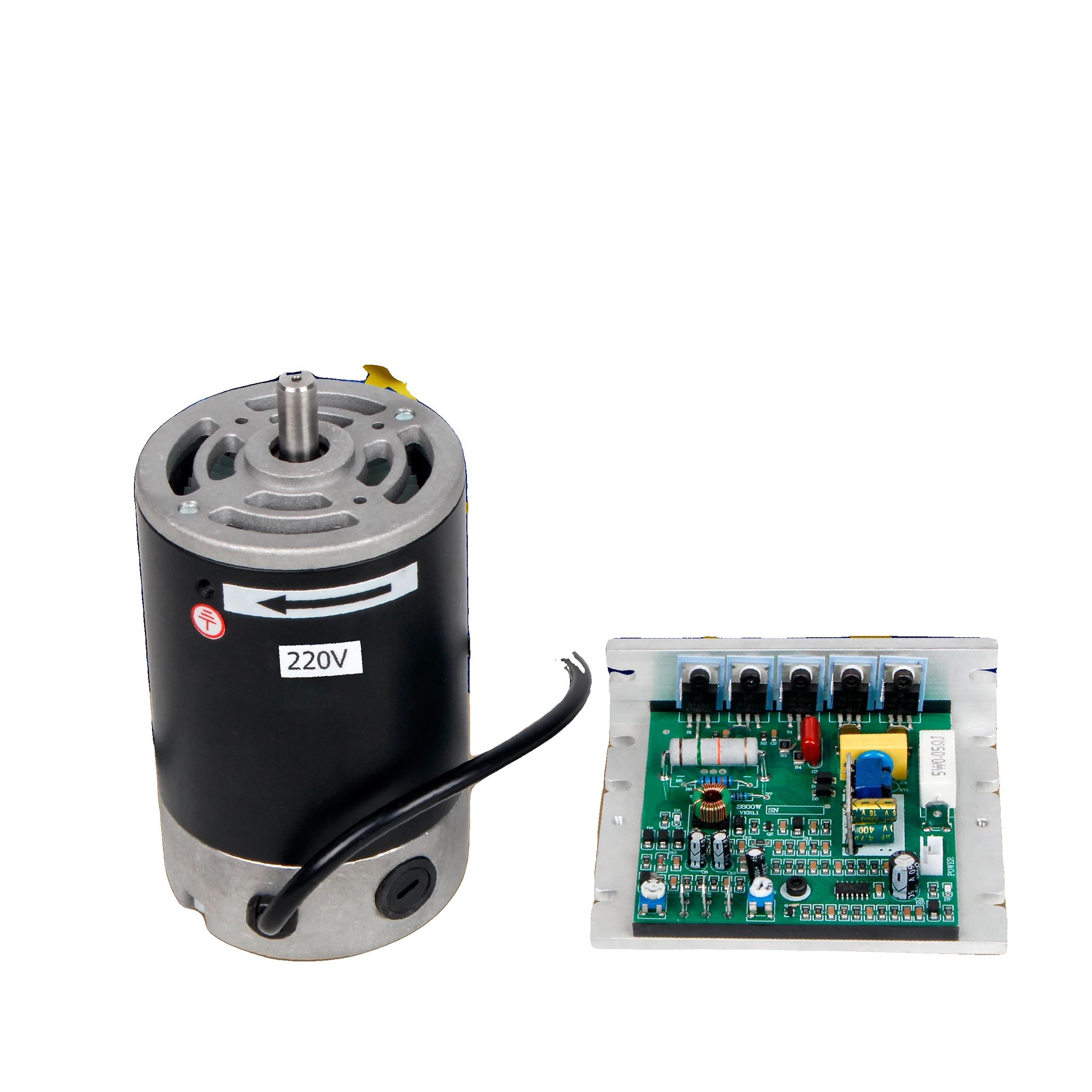 Mini-drehmaschine Motor, Dc-bürstenmotor, 220v Leistung, 550w Motor Zusatzplatine, 220v-b