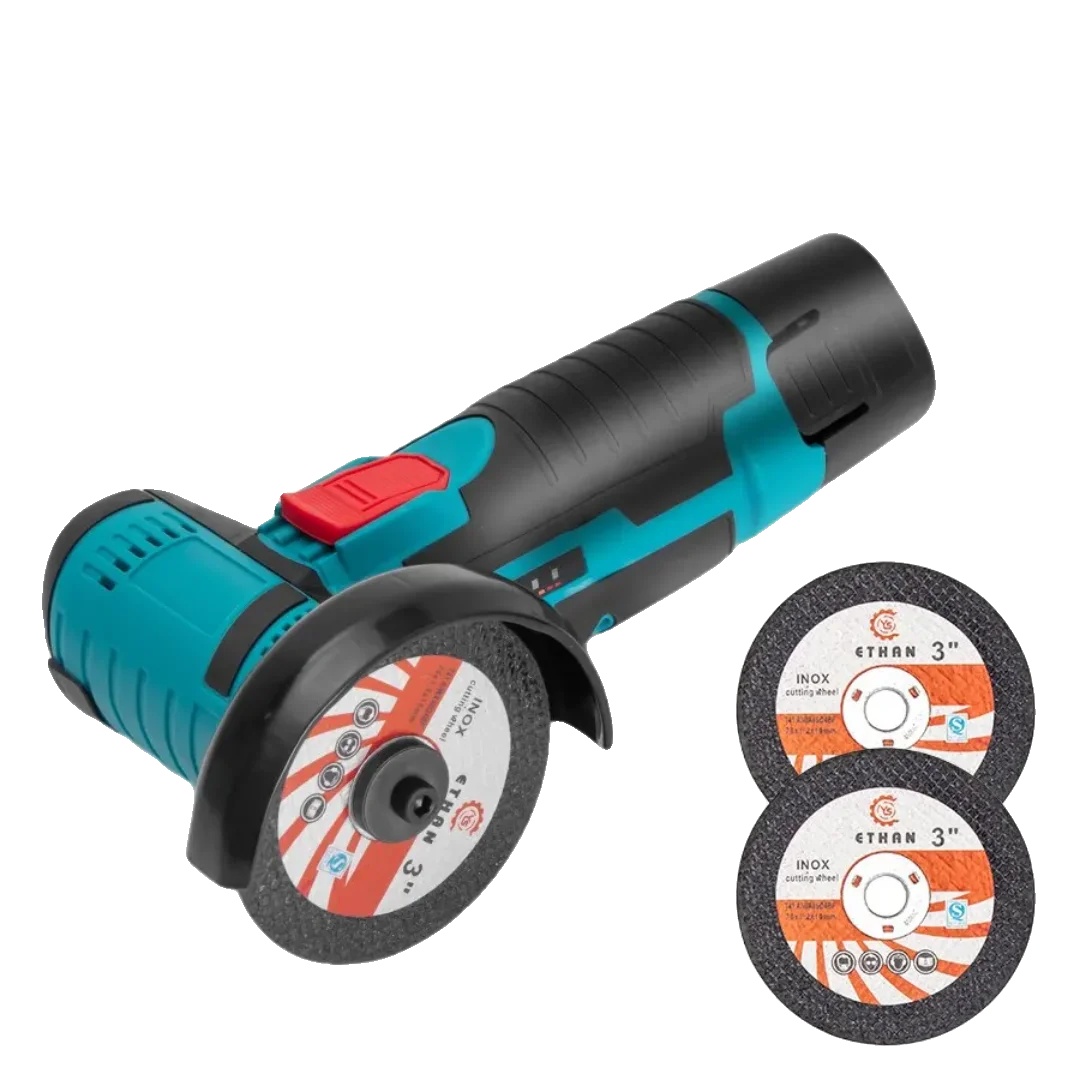 Winkelschleifer, Polierfunktion, Bürstenloser Motor, Blau