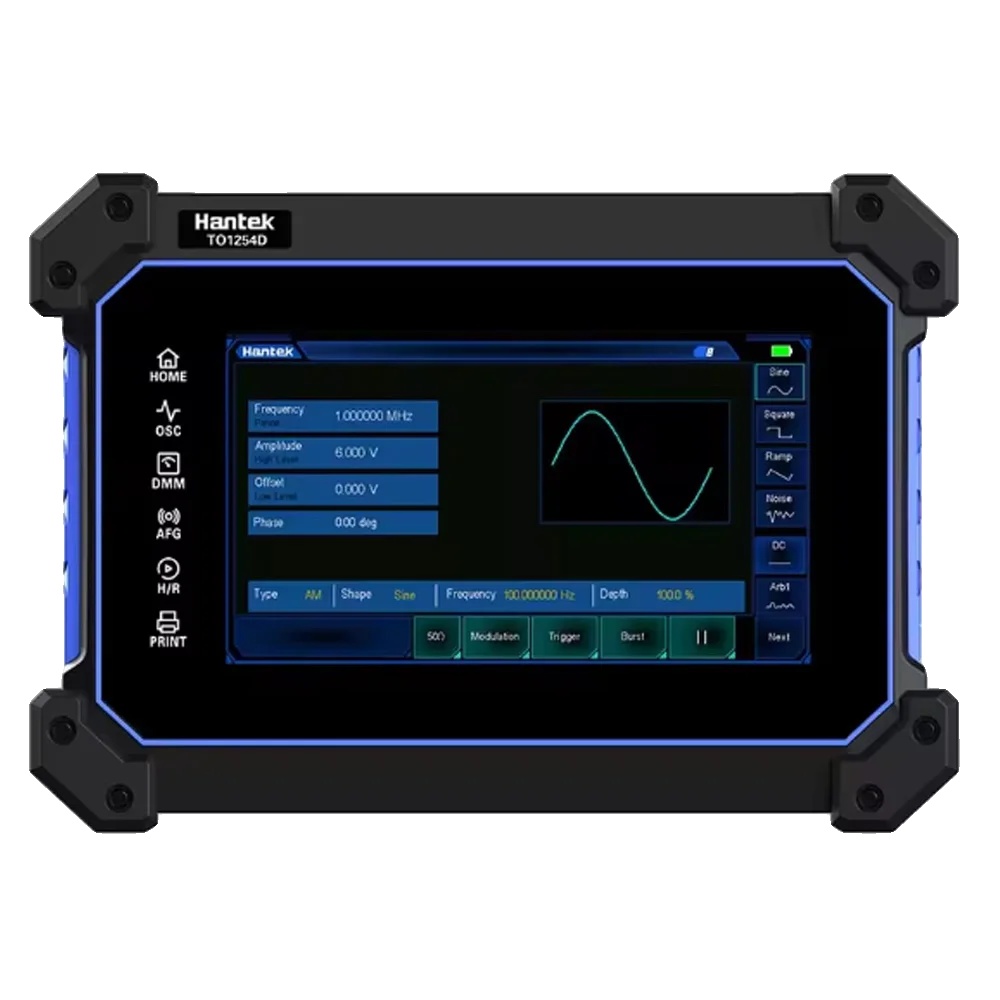 Digitaloszilloskop, 4-kanal, To1000-serie, Touchscreen-schnittstelle, To1254d