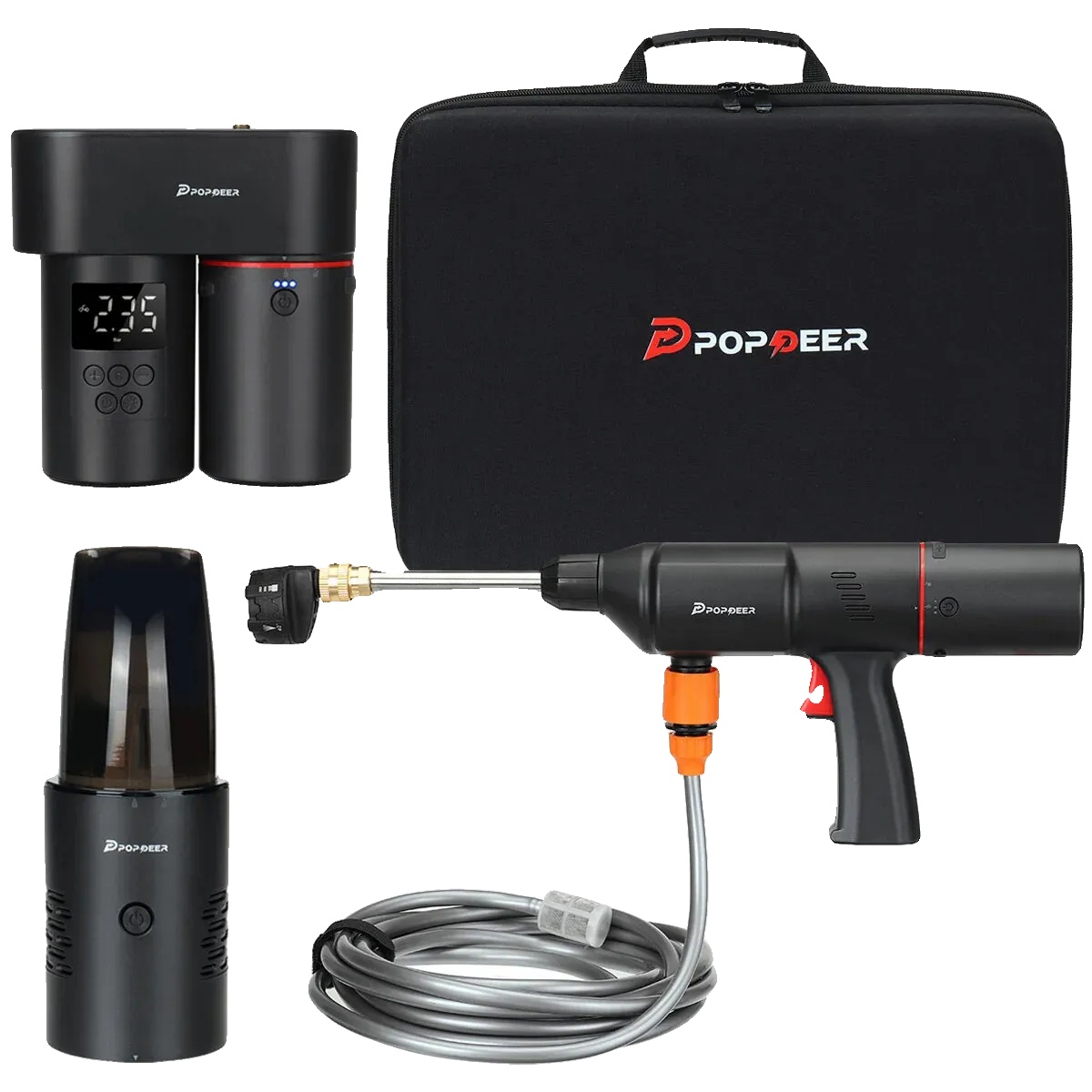 Drahtlose Luftpumpe, Staubsauger, Powerbank-ladegerät, Pd-e Pro