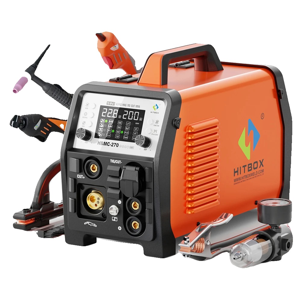 Schweißmaschine, 6 In 1 Multi-prozess, Hochfrequenz Tig, Hbmc270
