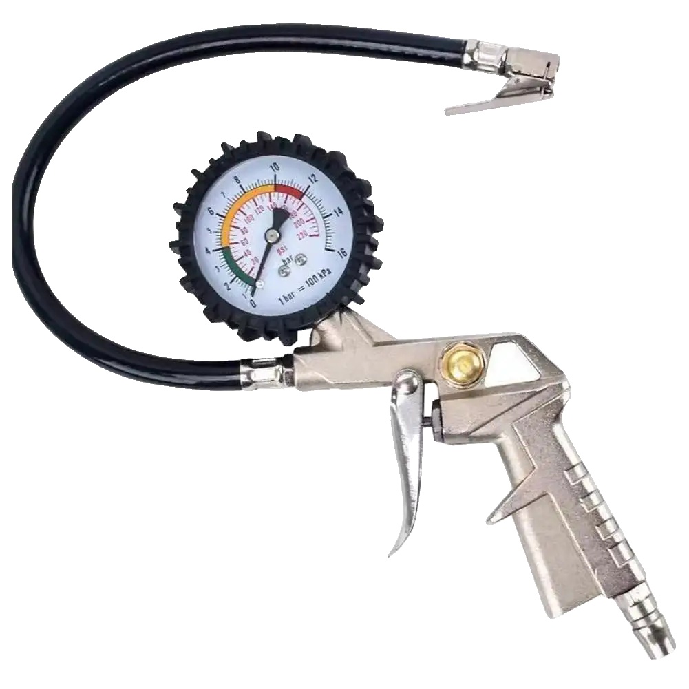 Reifendruckmesser, 220 Psi Kapazität, Multifunktionswerkzeug, B