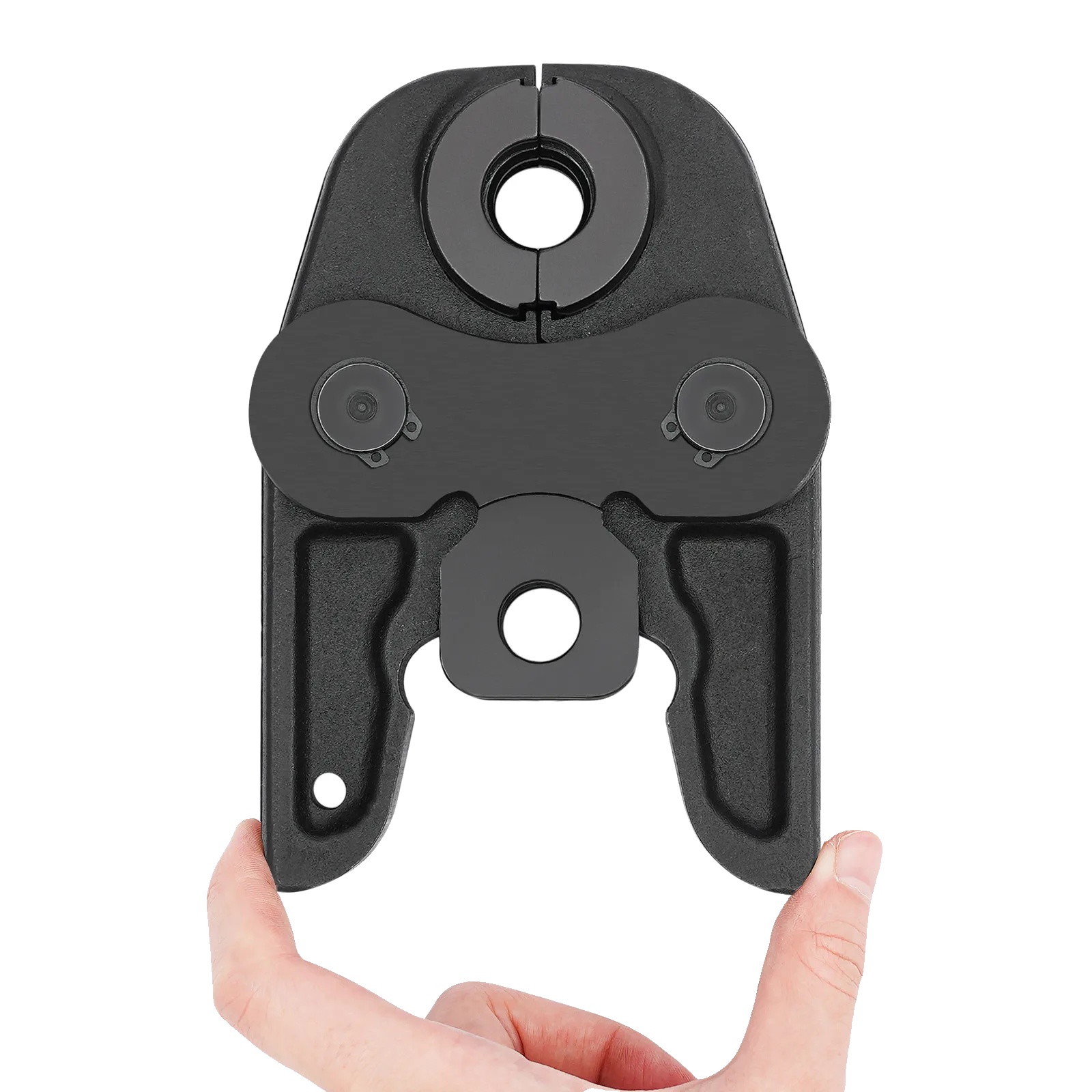 Crimpzange, Gehärteter Stahl, 4-in-1-design, Ergonomischer Griff, Geeignet Für Pex Und Kupfer, Kompakte Größe